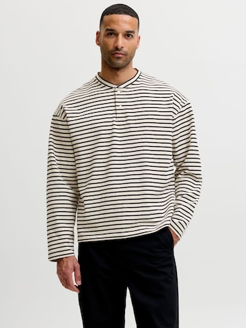 JACK & JONES - Camiseta en negro: frente