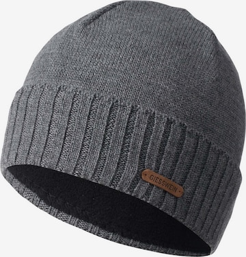 GIESSWEIN Athletic Hat 'Wildgrat' in Grey: front
