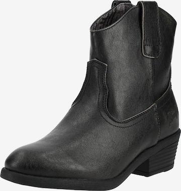 Blowfish Malibu Cowboy Boots in Black: front