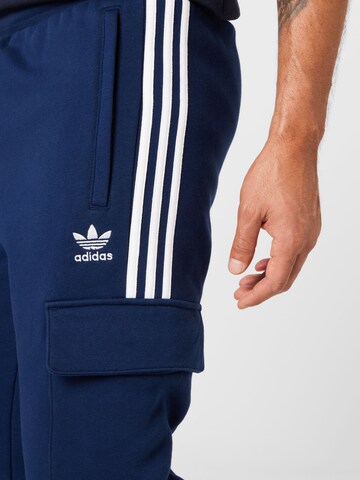 Tapered Pantaloni cargo 'Adicolor 3-Stripes ' di ADIDAS ORIGINALS in blu