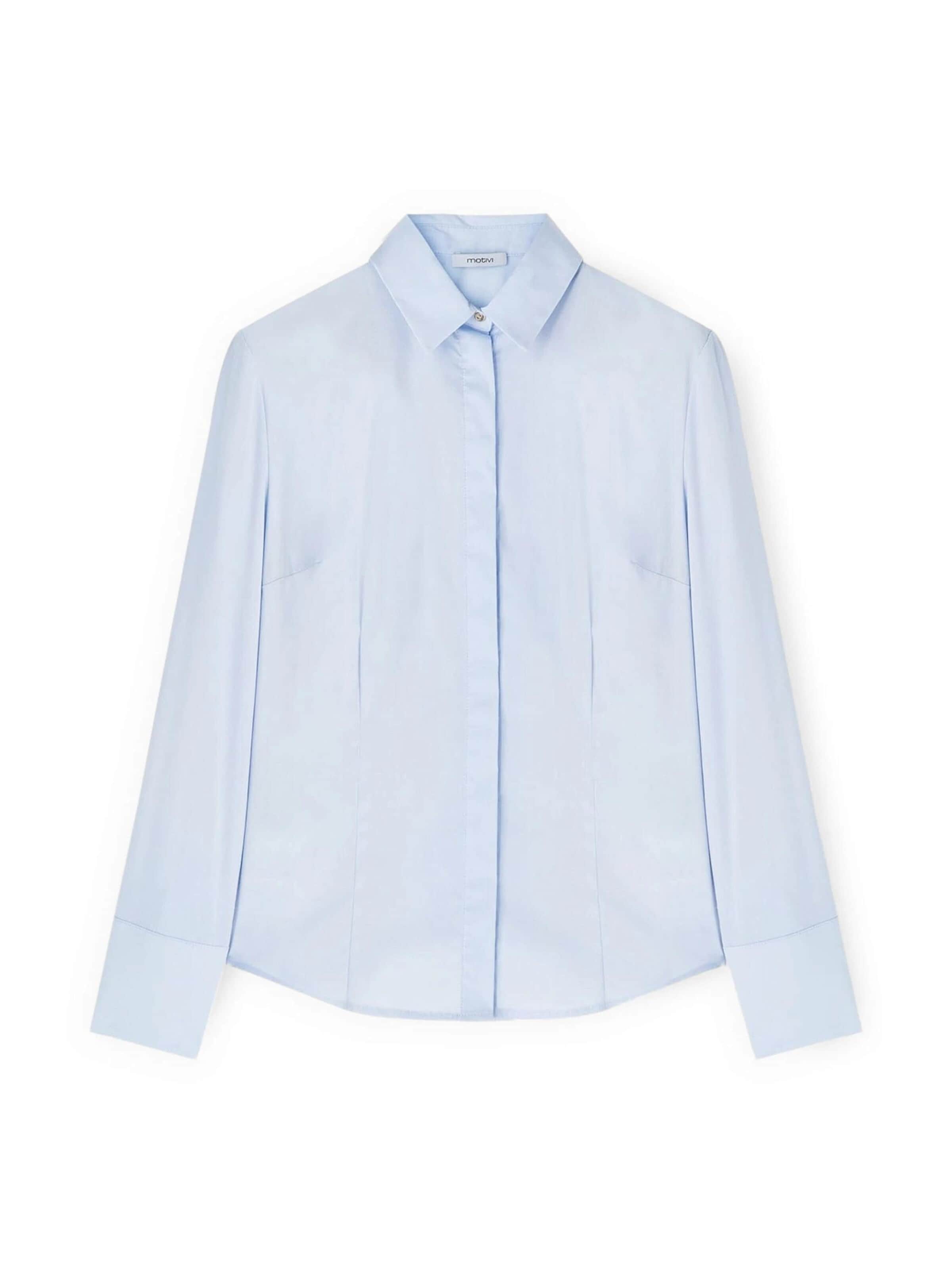 Camicia da donna di MOTIVI in blu: frontale