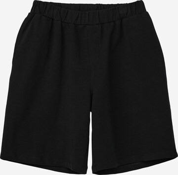 s.Oliver Loosefit Shorts in Schwarz: predná strana