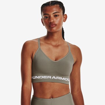 UNDER ARMOUR Bustier Sport-BH in Grün: predná strana