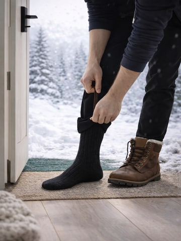 NERS Socks 'Wool Nordic' in Black