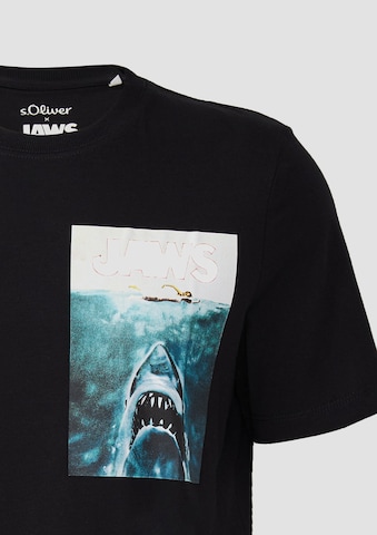 T-Shirt s.Oliver en noir