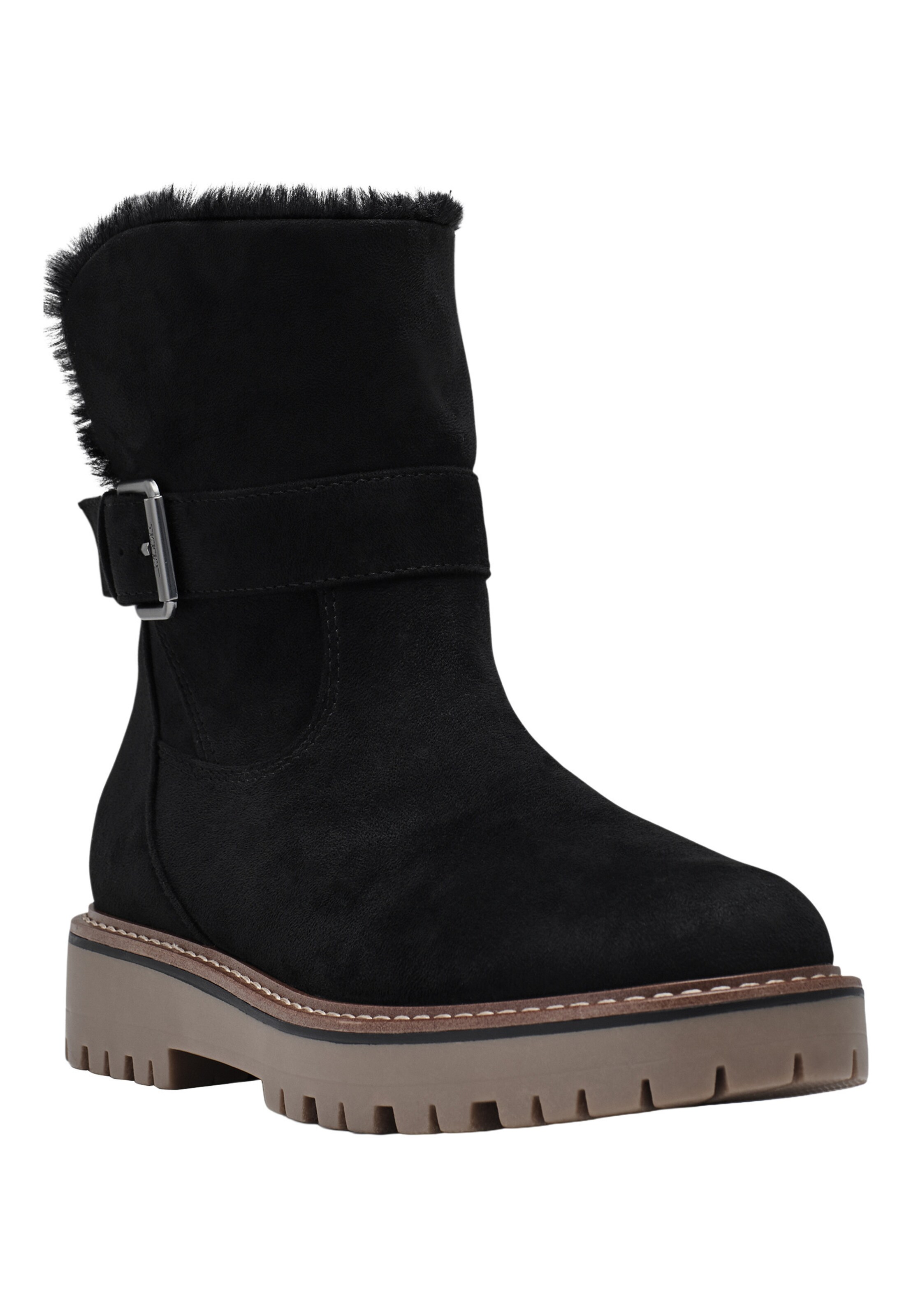 Esprit Shoes Stiefelette 'San Remo' in Schwarz: Vorderseite
