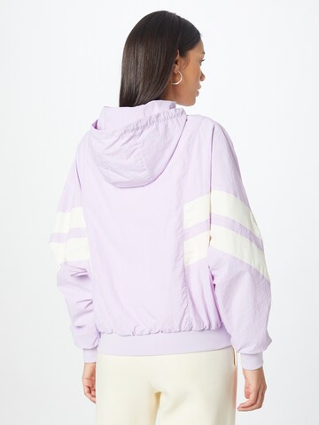 Urban Classics - Chaqueta de entretiempo 'Crinkle Batwing' en lila