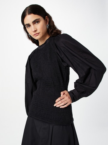 3.1 Phillip Lim Bluse in Schwarz: predná strana