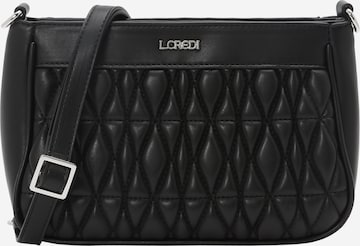 L.CREDI Handbag 'Laica' in Black: front