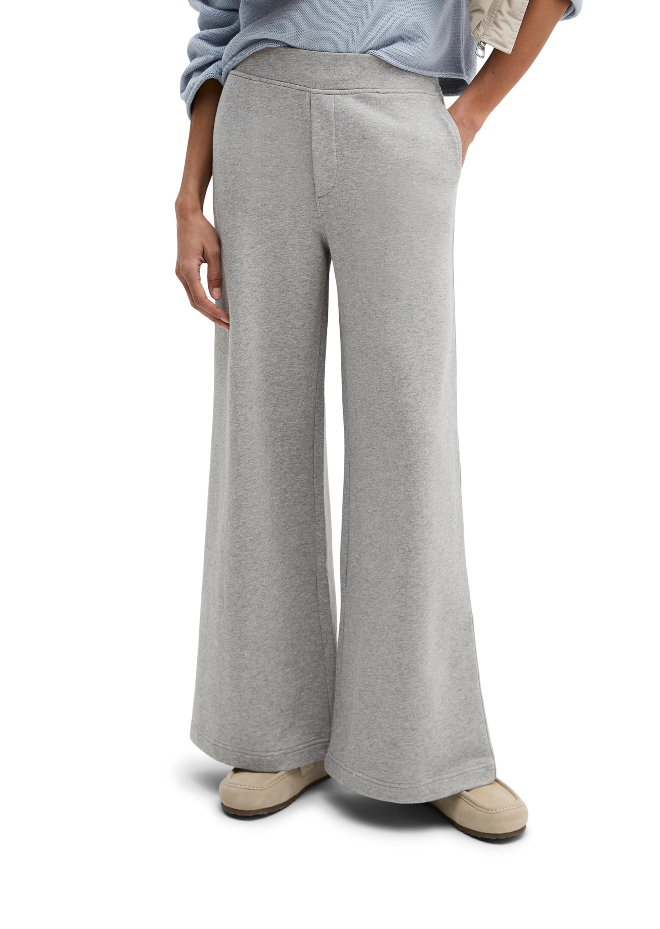 Marc O'Polo Loosefit Hose in Grau: Vorderseite