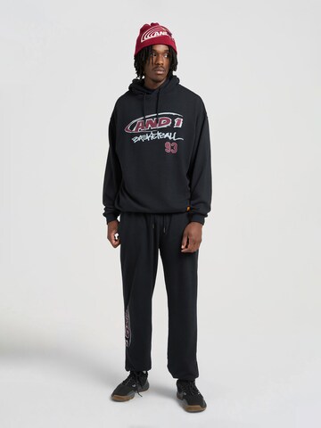 AND1 Bluzka sportowa w kolorze czarny
