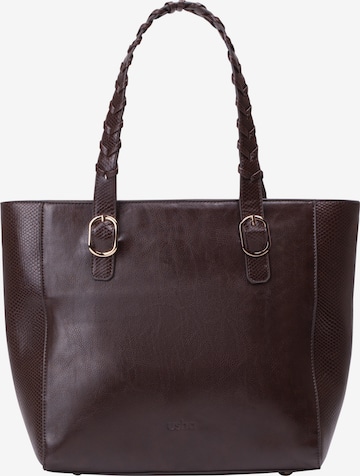 Usha Shopper in Brown: front