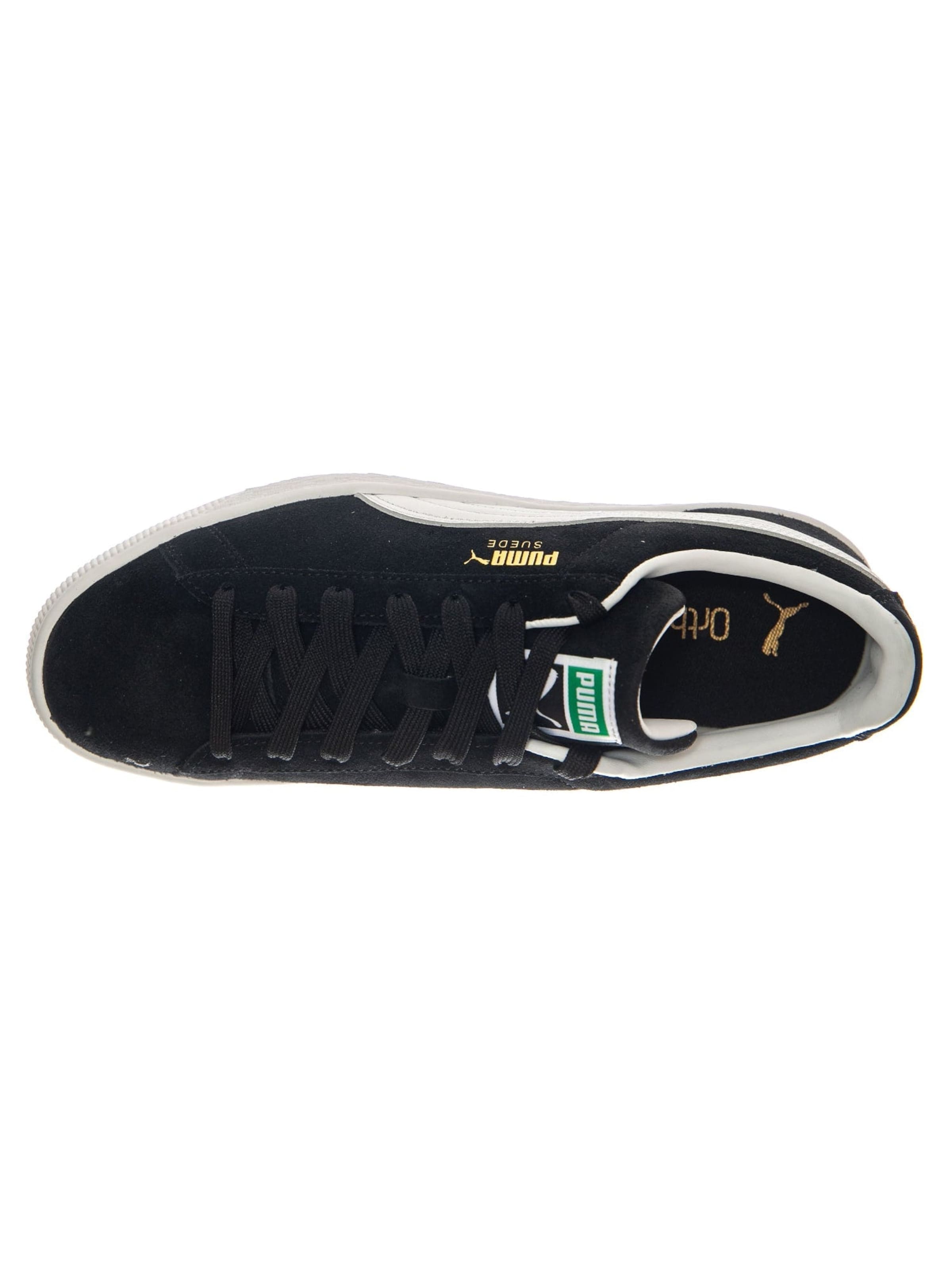 Sneaker bassa 'SUEDE CLASSIC BLACK' di PUMA in nero