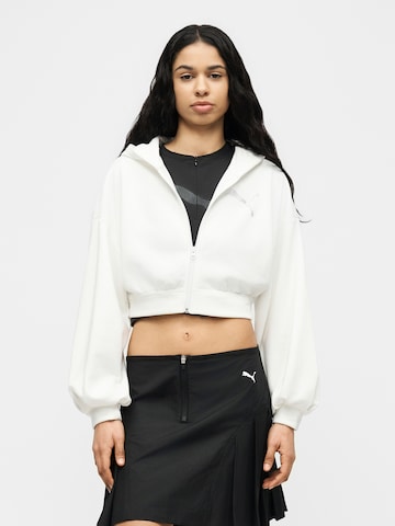 PUMA Mikina 'ESSENTIALS' – bílá