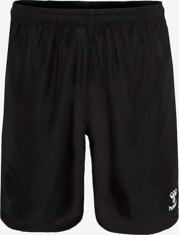 Hummel Regular Sporthose in Schwarz: Vorderseite