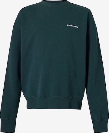 Sweat-shirt Pegador en vert : devant
