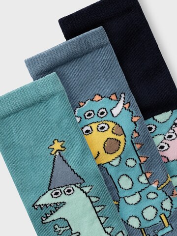 NAME IT Socken 'ALITA PEPPAPIG' in Blau