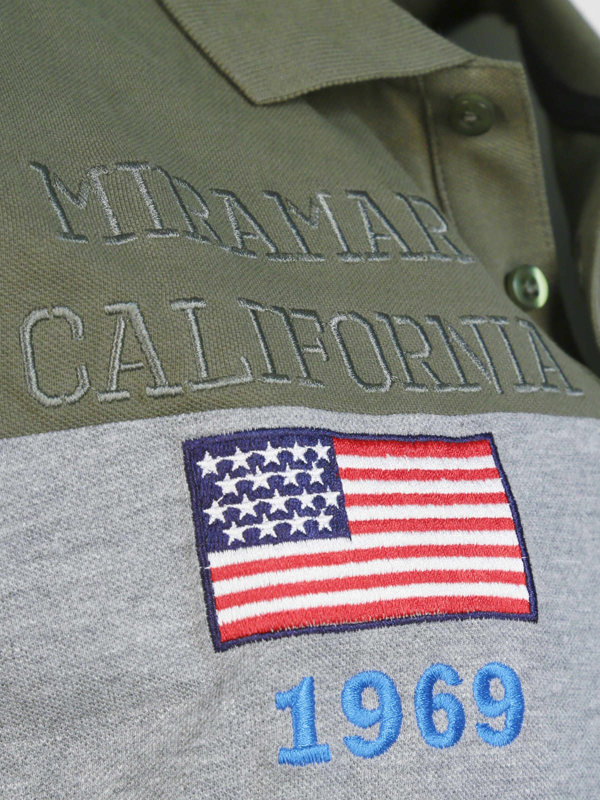 TOP GUN Shirt in Groen