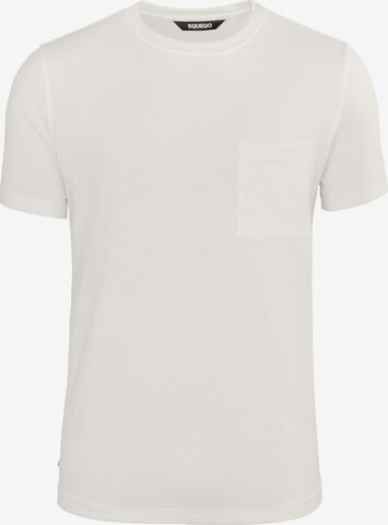 Squeqo T-Shirt 'Cotton 210 GSM' in Weiß: predná strana