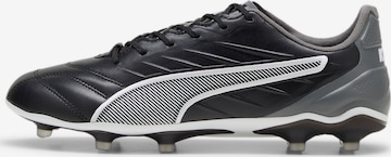 Chaussure de foot 'King Pro' PUMA en noir : devant