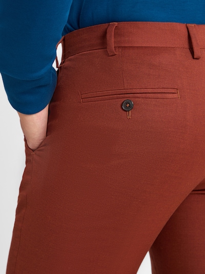 Finshley & Harding London Trousers with creases ' Hoxdon ' in Auburn, Item view