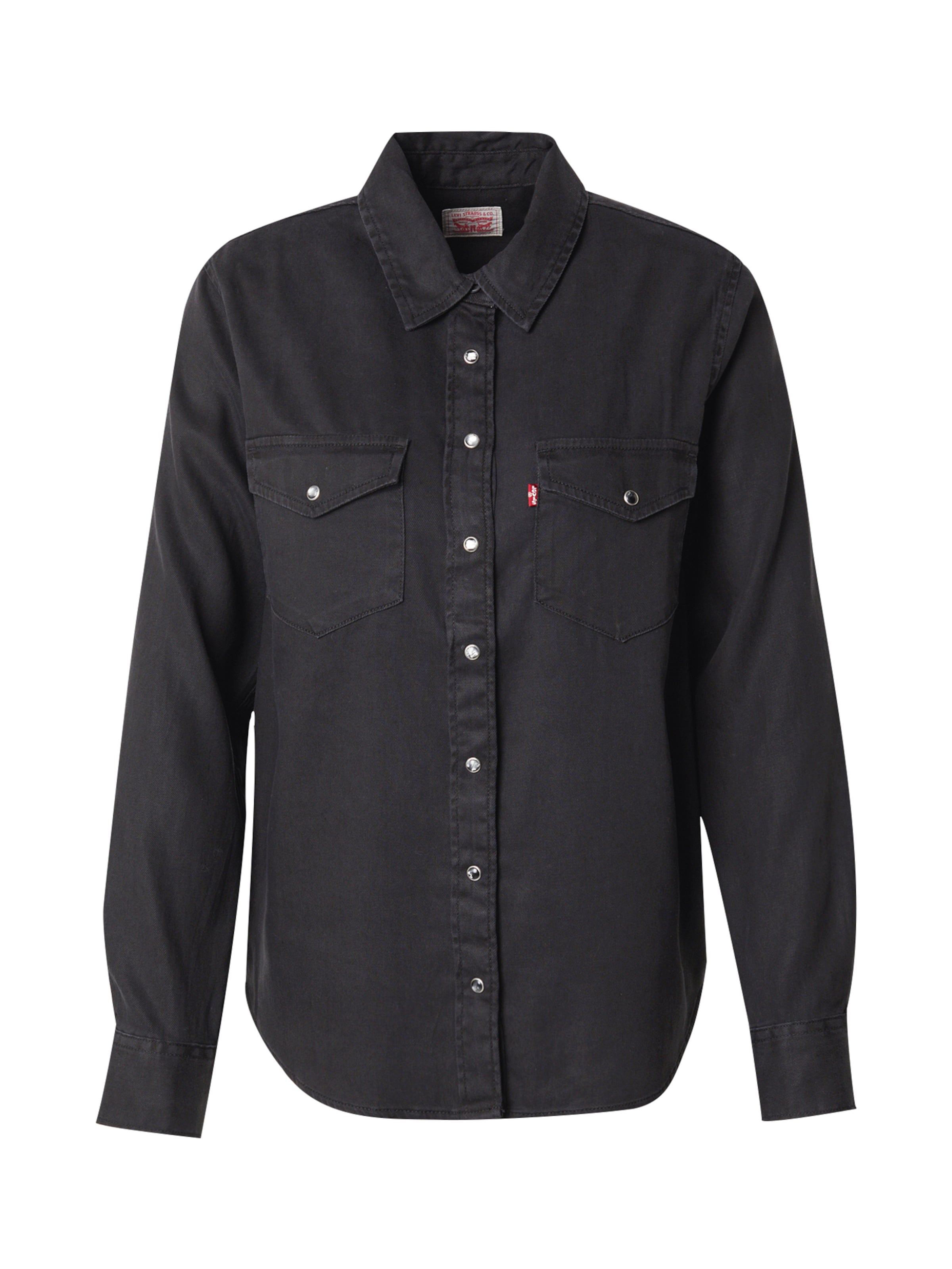Bluză 'Iconic Lightweight Western Shirt' de la LEVI'S ® pe negru: față