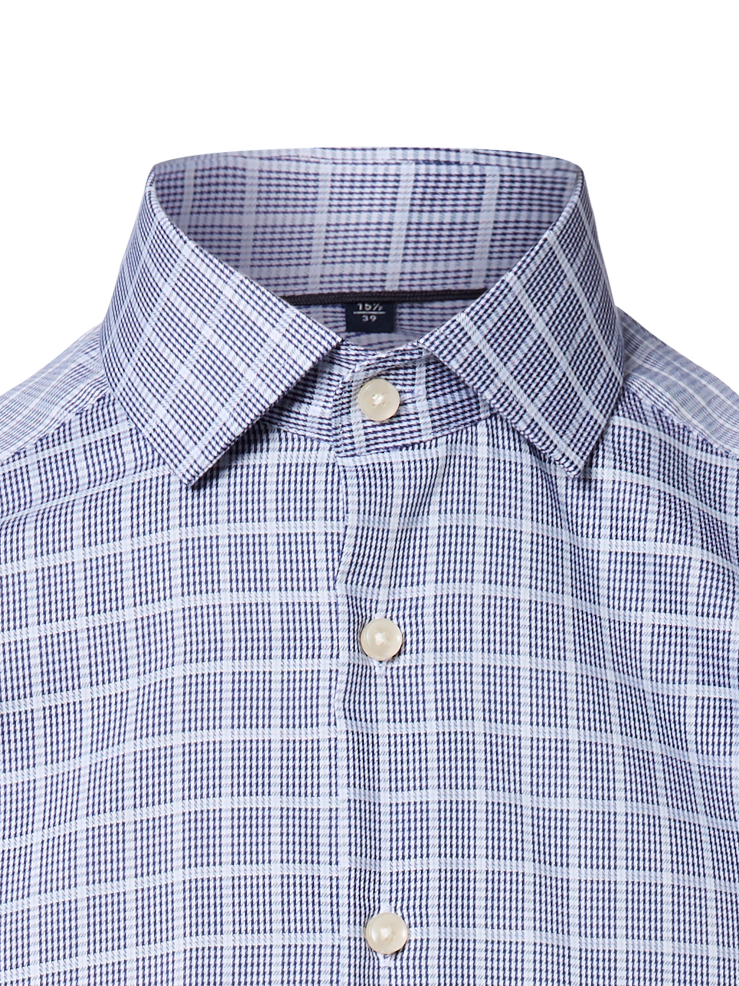 Andrew James Regular fit Button Up Shirt in Blue