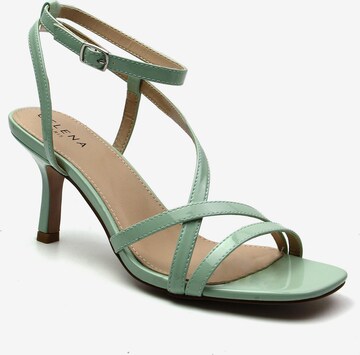 Celena Strap sandal 'Chia' in Green