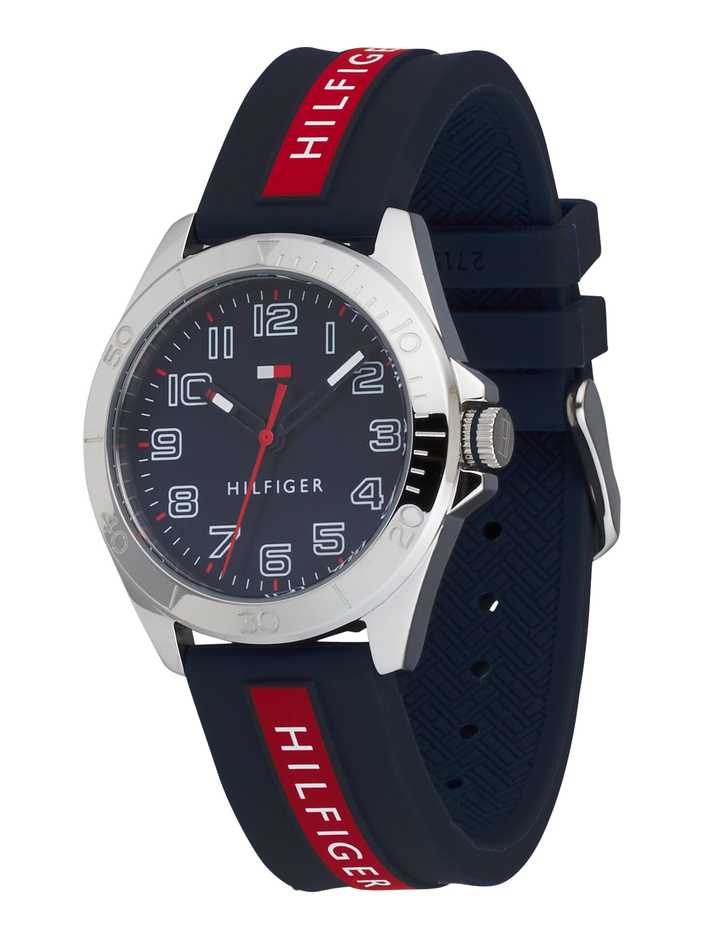 TOMMY HILFIGER Analogové hodinky – modrá: přední strana