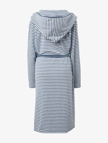 TOM TAILOR Long Bathrobe in Blue