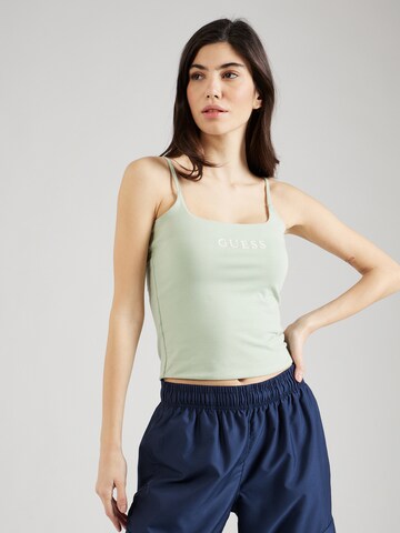 GUESS - Top 'RORY' en verde: frente