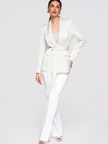 Ombre Blazers in Wit