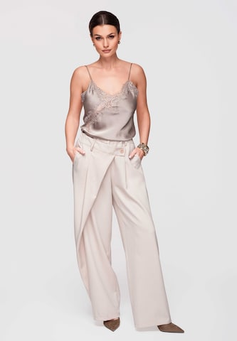 Ombre Loose fit Trousers in Beige