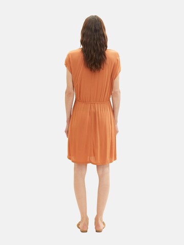 TOM TAILOR Kleid in Orange