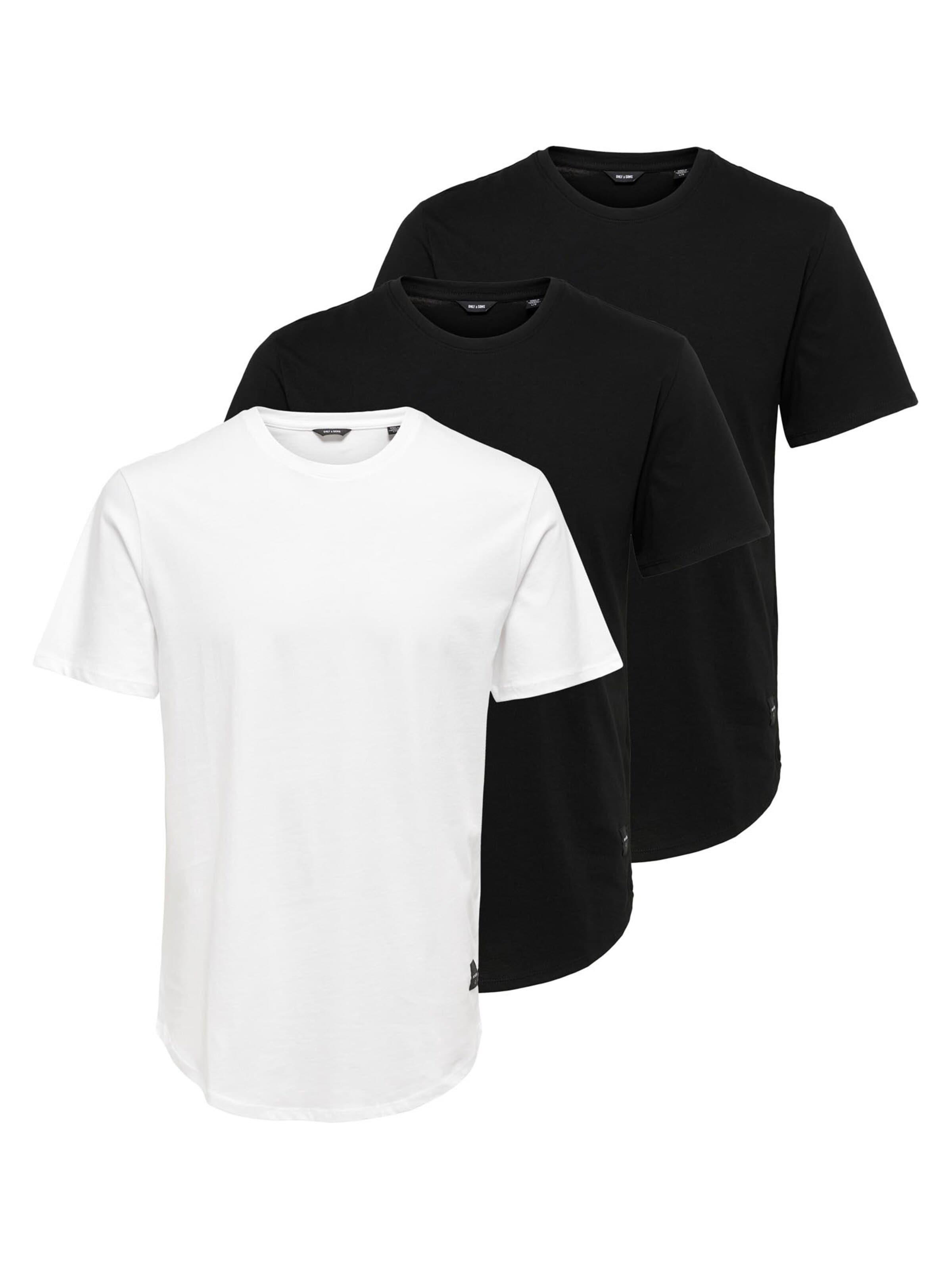 Only & Sons Shirt 'Matt' in Schwarz: Vorderseite