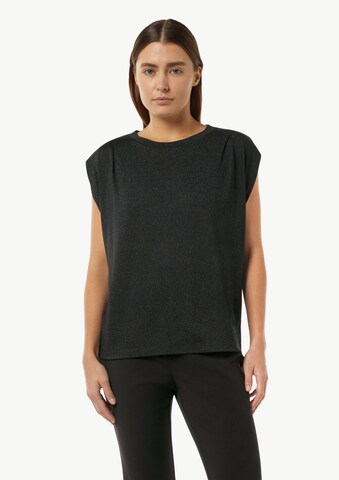 comma casual identity Shirt in Black: front