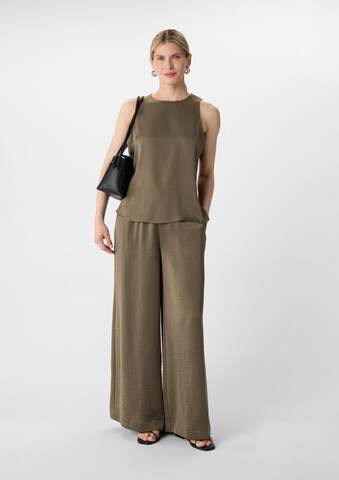 COMMA Bluse in Braun