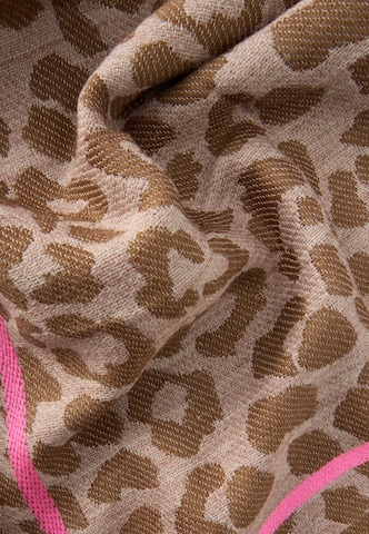 Zwillingsherz Scarf in Beige: top