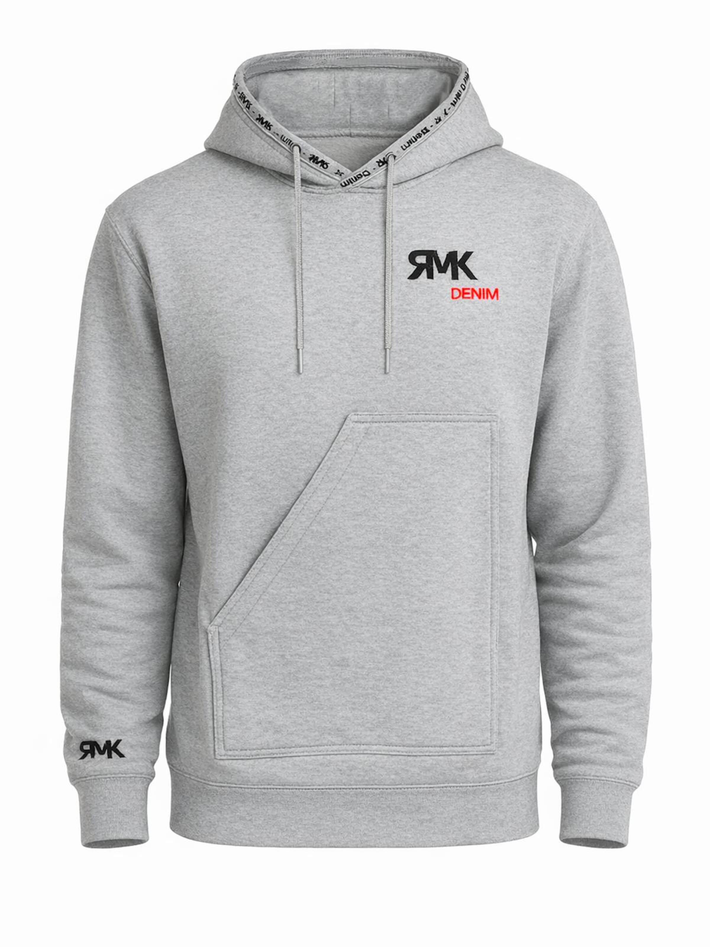RMK Sweatshirt 'Bolsa' in Grey: front
