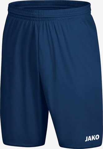 JAKO Loosefit Sportshorts 'Manchester 2.0' in Blau: predná strana