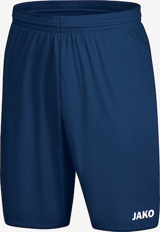 JAKO Workout Pants 'Manchester 2.0' in Blue: front