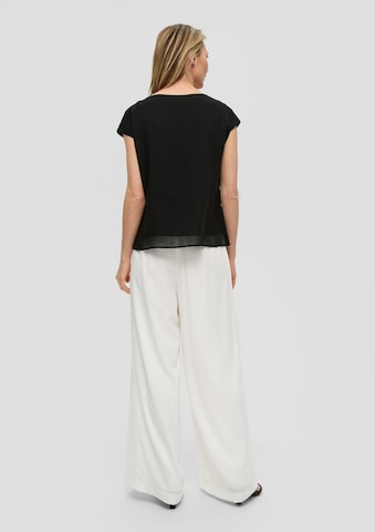 s.Oliver BLACK LABEL Blouse in Black: back