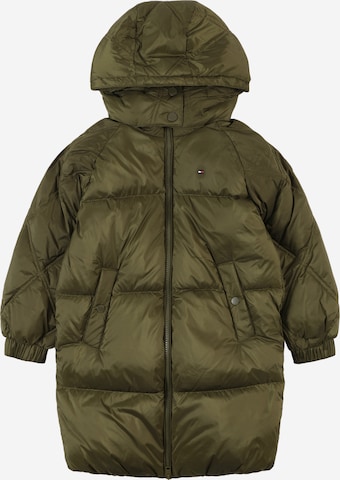 Manteau TOMMY HILFIGER en vert : devant