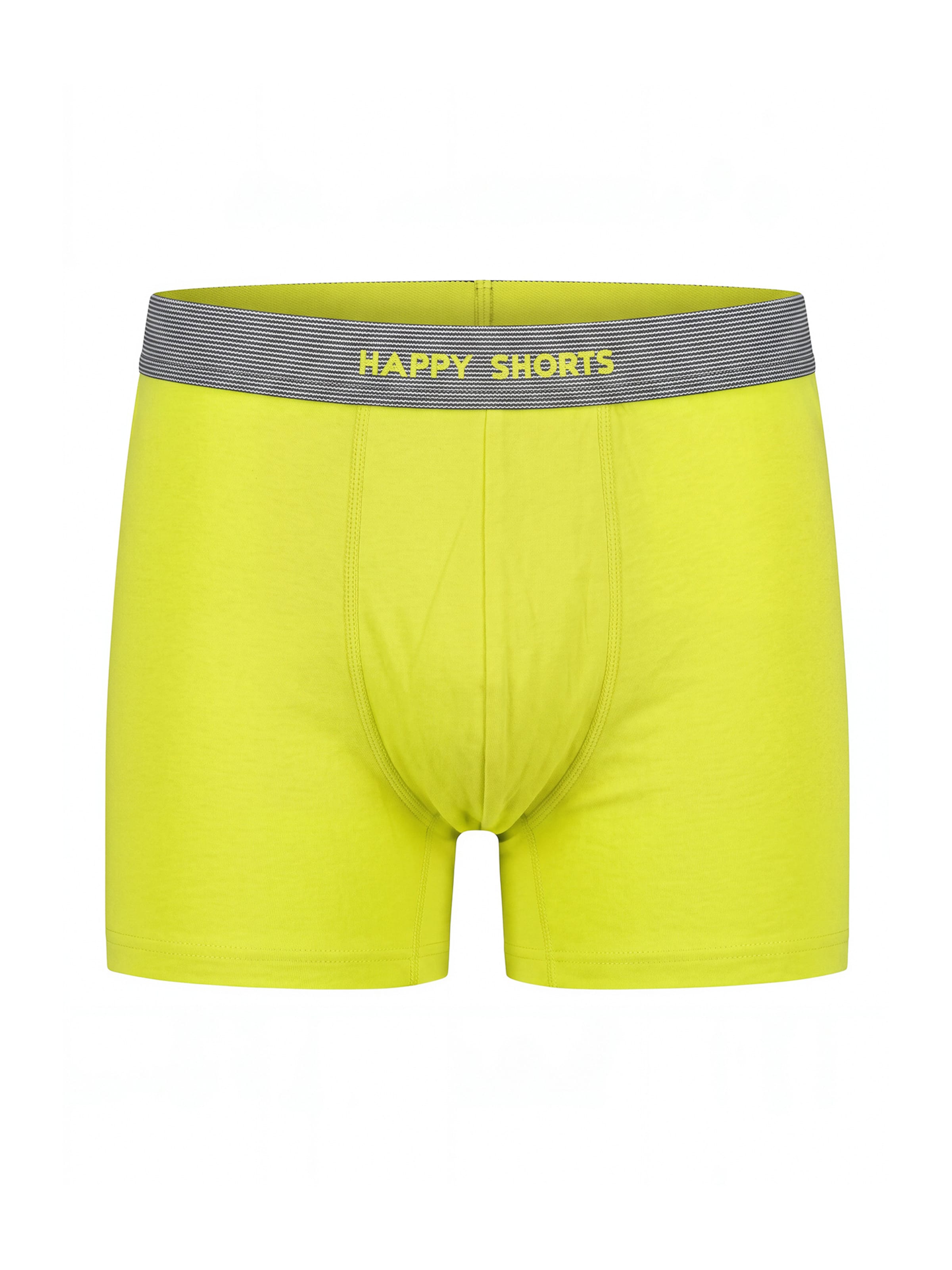 Boxers ' Jersey ' Happy Shorts en jaune
