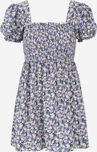 Missguided Petite Haljina u zelena / lavanda / prljavo roza / prljavo bijela, Pregled proizvoda