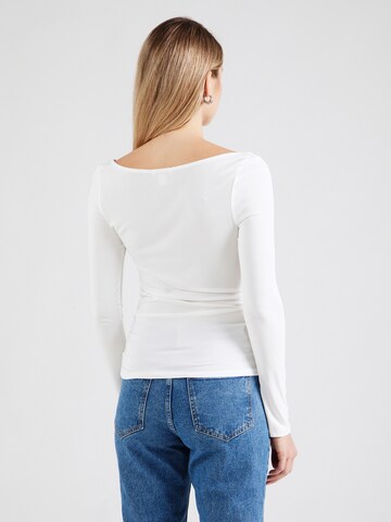 Monki - Camiseta en blanco