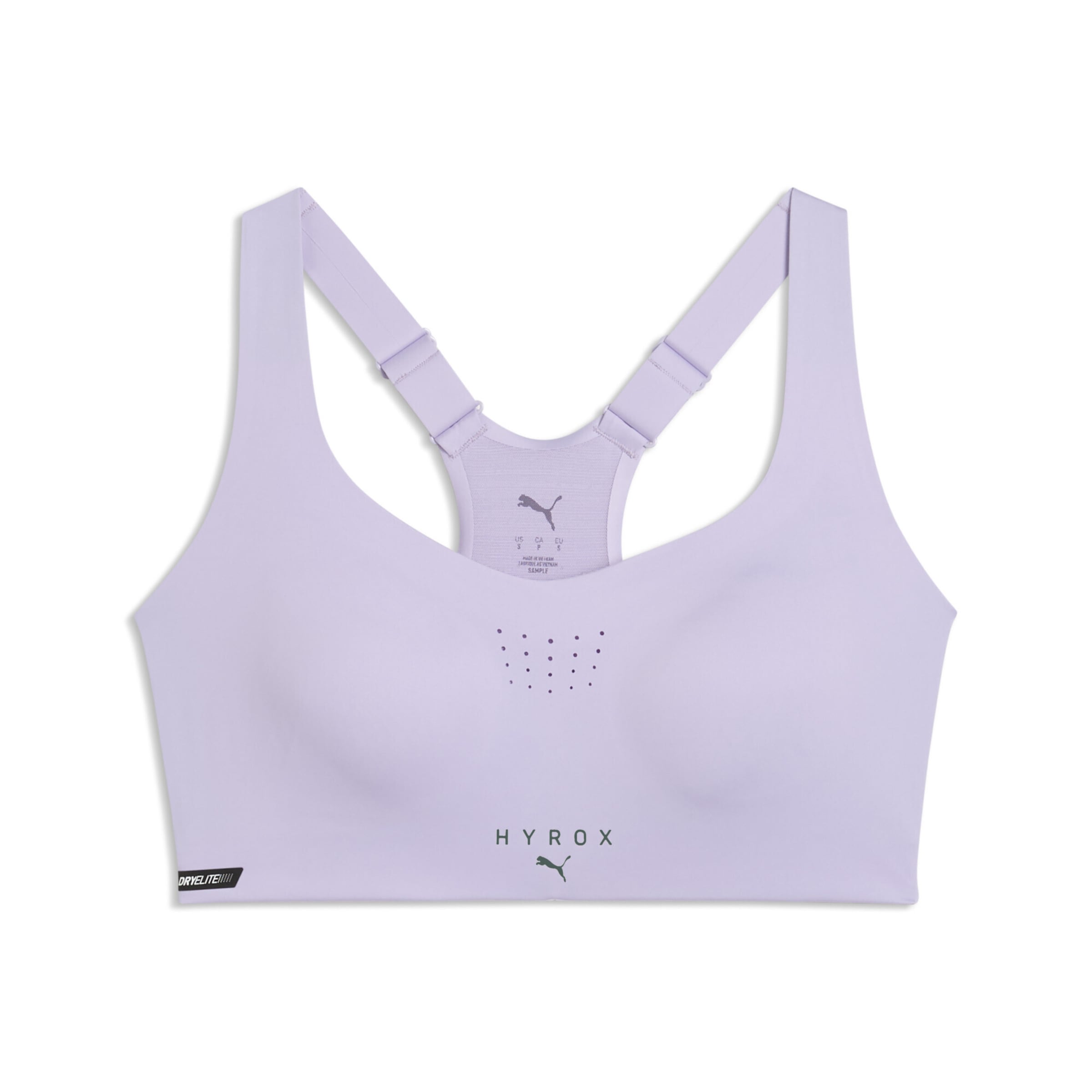 Bustier Soutien-gorge de sport 'Puma x Hyrox Pwrmode' PUMA en violet : devant