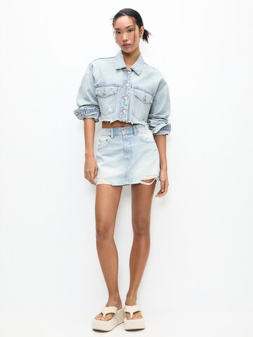 Jupe Pull&Bear en bleu