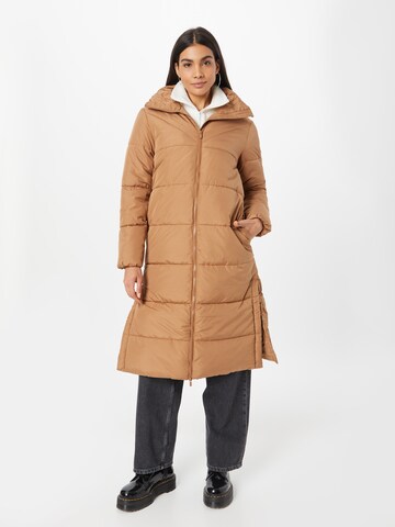 Manteau d’hiver VILA en marron : devant