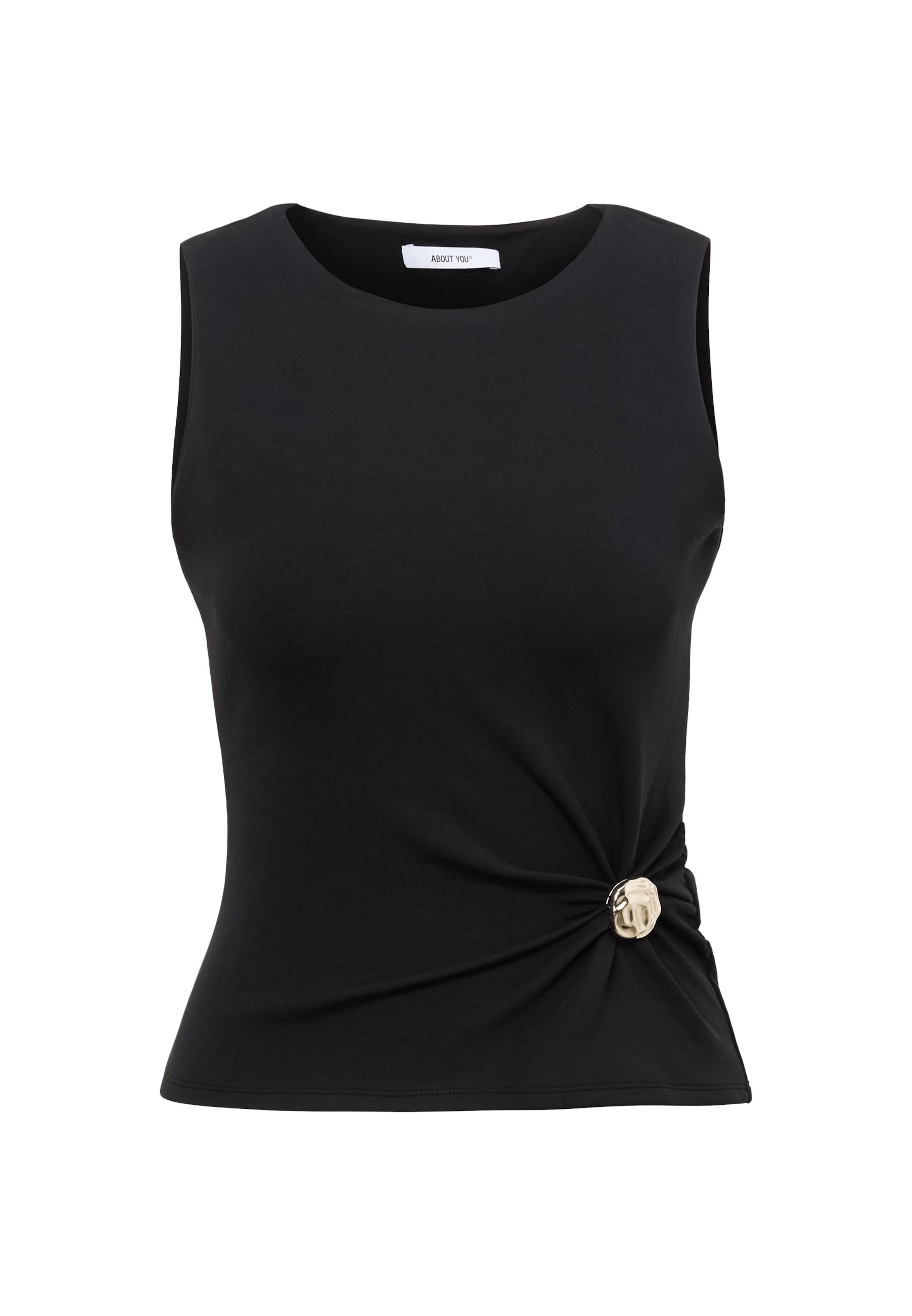 ABOUT YOU - Top 'Caroline' en negro: frente